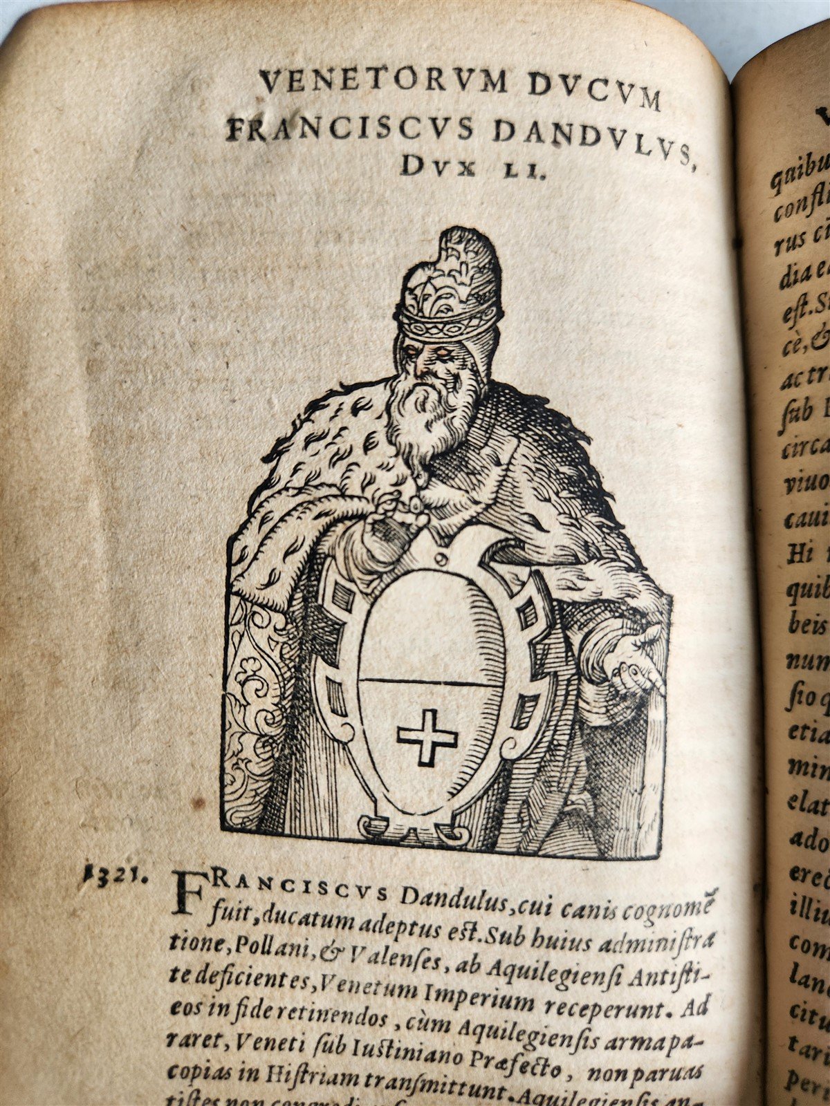 1574 HISTORY of VENICE antique AMMAN ILLUSTRATED 103 VENETIAN DOGES ENGRAVINGS