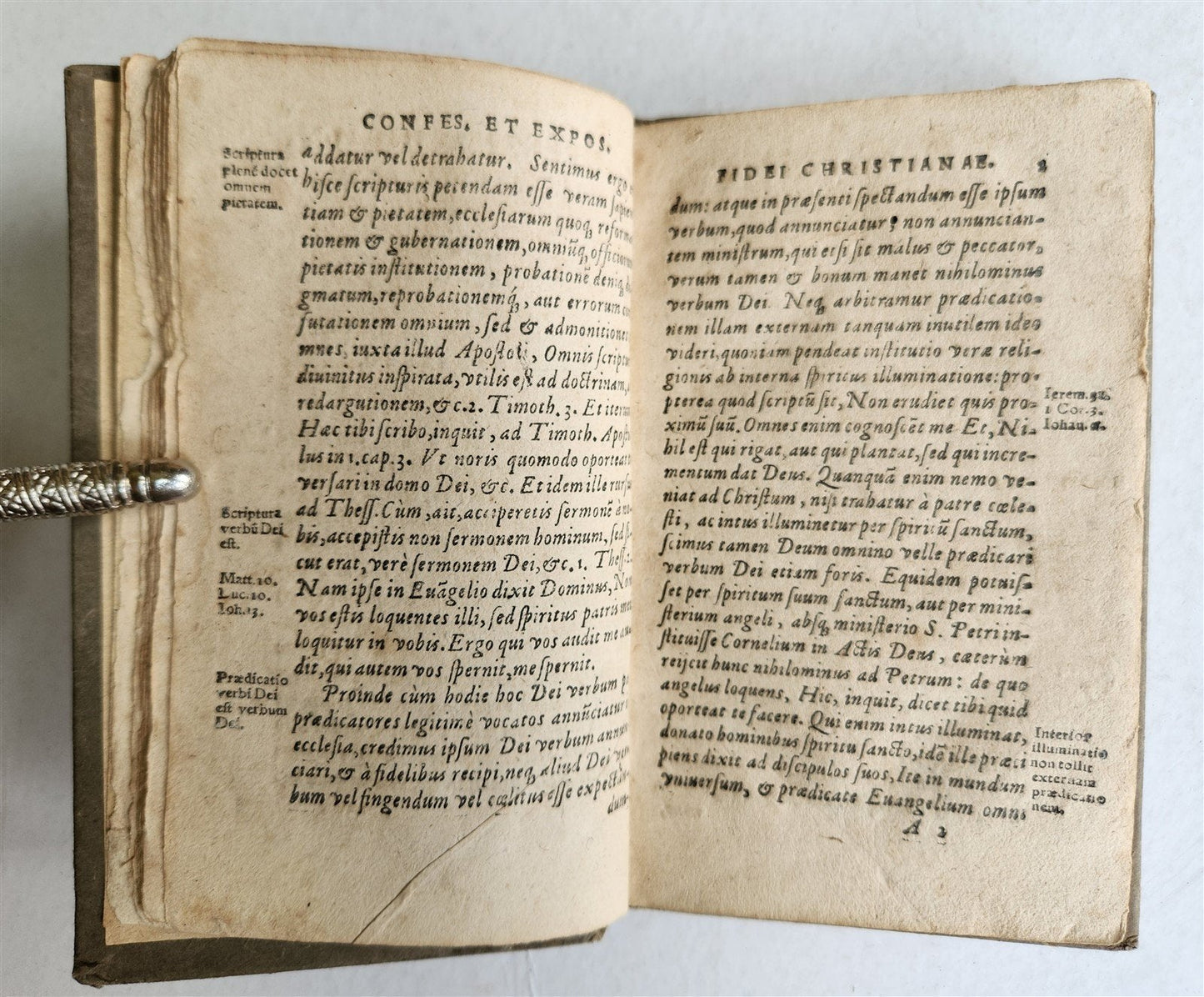 1608 Confessio & expositio simplex orthodoxae fidei ZURICH antique