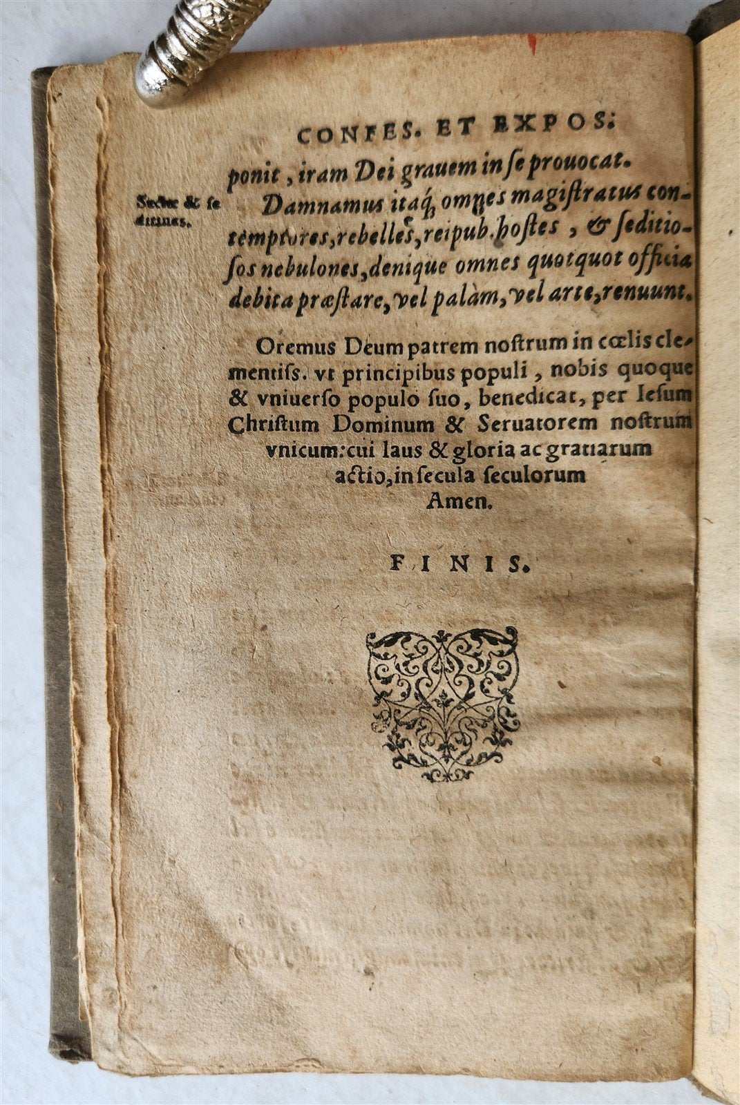 1608 Confessio & expositio simplex orthodoxae fidei ZURICH antique