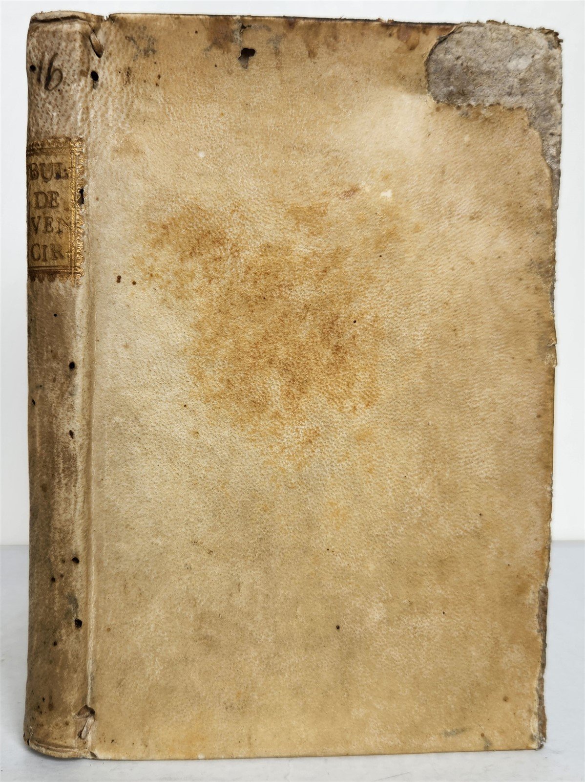 1598 TREATISE on HUNTING in CIRCUS & AMPHITHEATERS in ANTIQUITY antique VELLUM