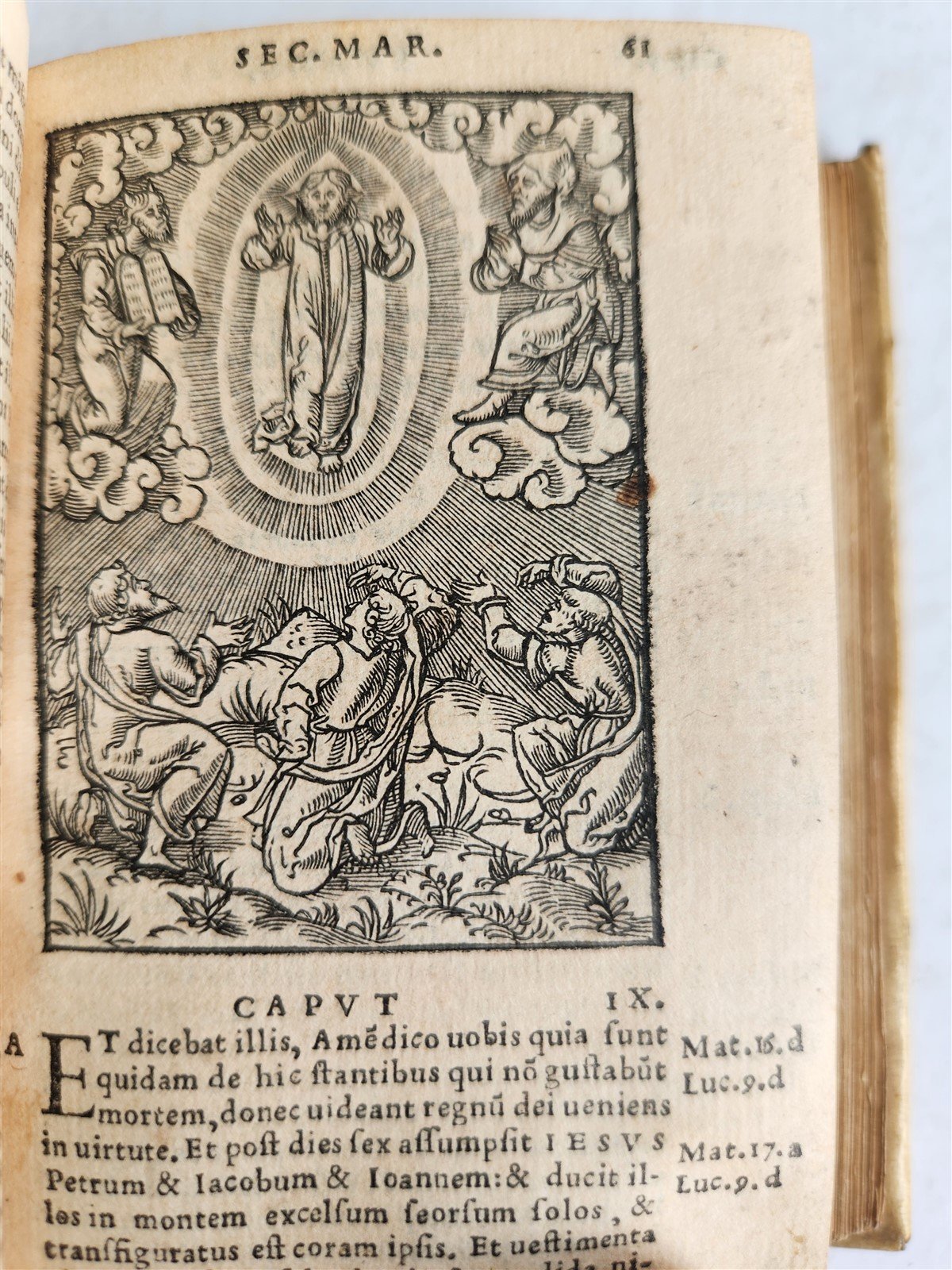 1539 BIBLE in LATIN FULLY ILLUSTRATED antique VELLUM rare 16th CENTURY
