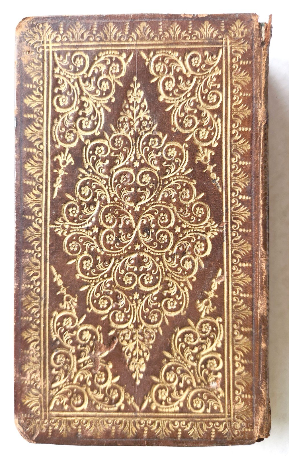 1727 MAGNIFICENT BINDING COAT of ARMS antique Deliciarum sacrarum et acroamatum
