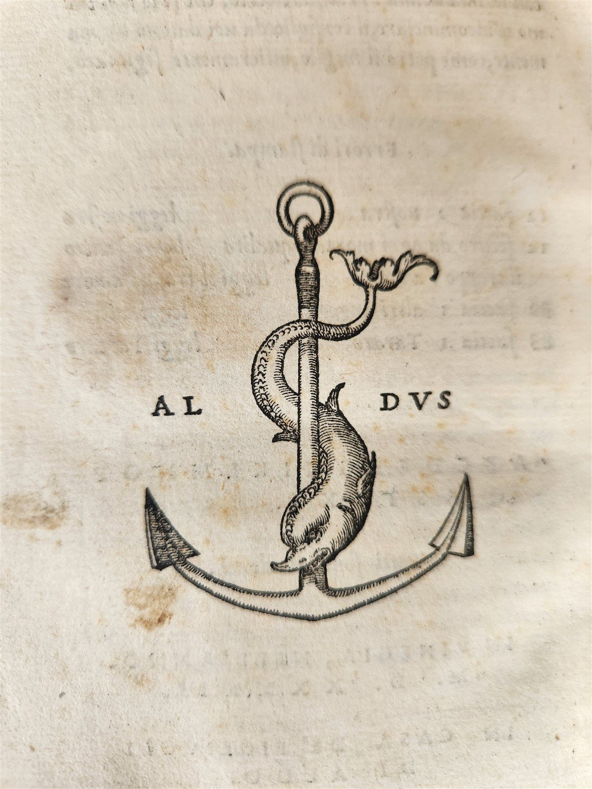 1542 ALDINE PRESS I DIALOGI di MESSER SPERON SPERONI antique VELLUM BOUND ALDUS