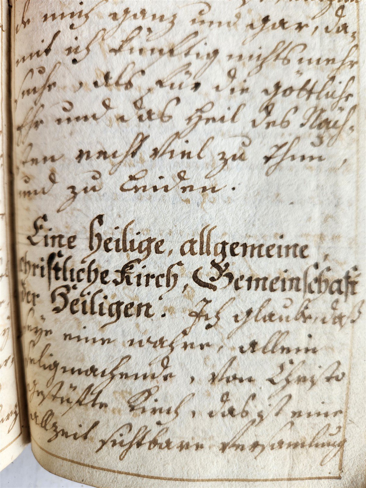 GERMAN antique MANUSCRIPT ILLUSTRATED