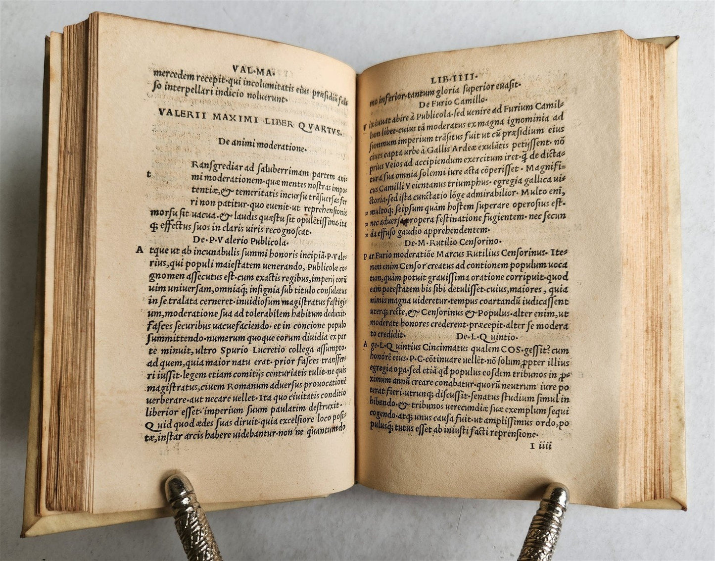 1504 POST-INCUNABULA ALDINE PRESS VALERIUS MAXIMUS antique Dictorum et Factorum