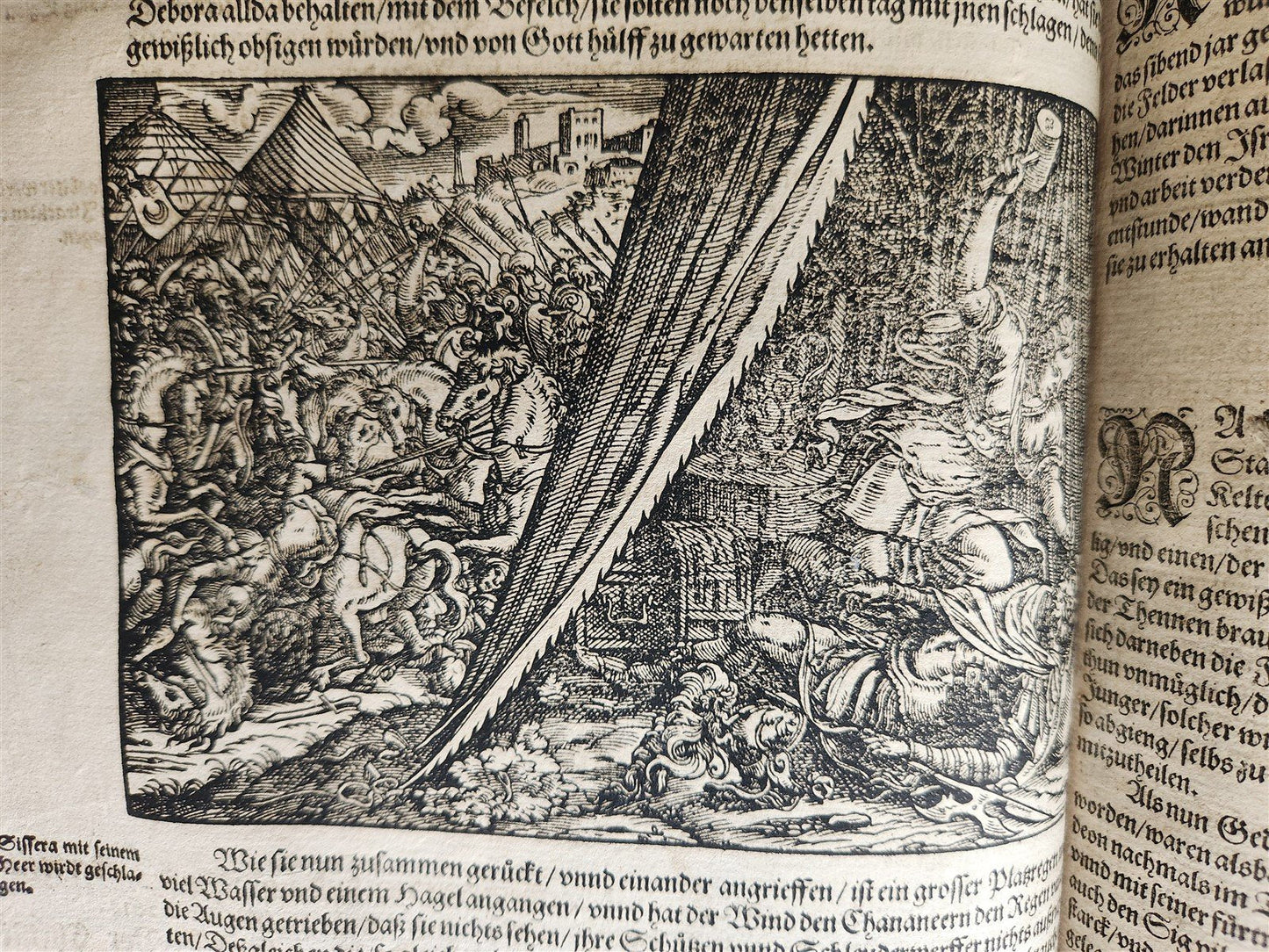 1587 JEWISH WARS by JOSEPHUS FLAVIUS in GERMAN antique 16th c. ILLUSTRATED FOLIO