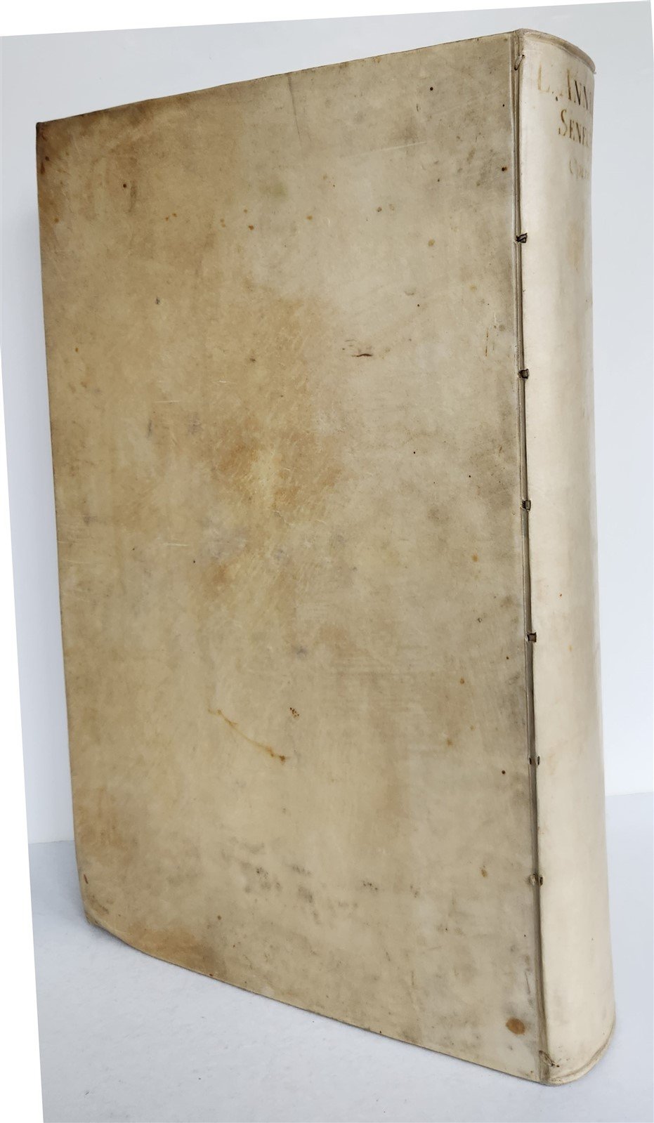 1652 SENECA OPERA w/ Lipsius' commentaries antique ILLUSTRATED LARGE FOLIO