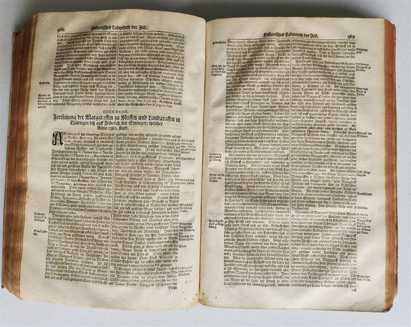 1701 HISTORY of KINGS & GRAND MASTERS of TEUTONIC ORDER antique FOLIO