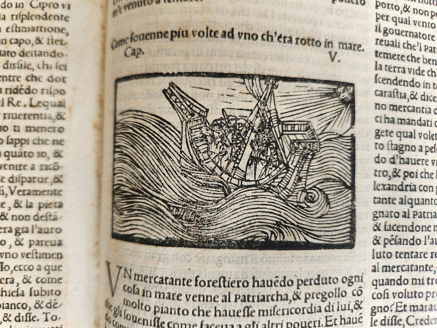 1557 LIVES of SAINTS ILLUSTRATED antique in ITALIAN scarce 16th CENTURY