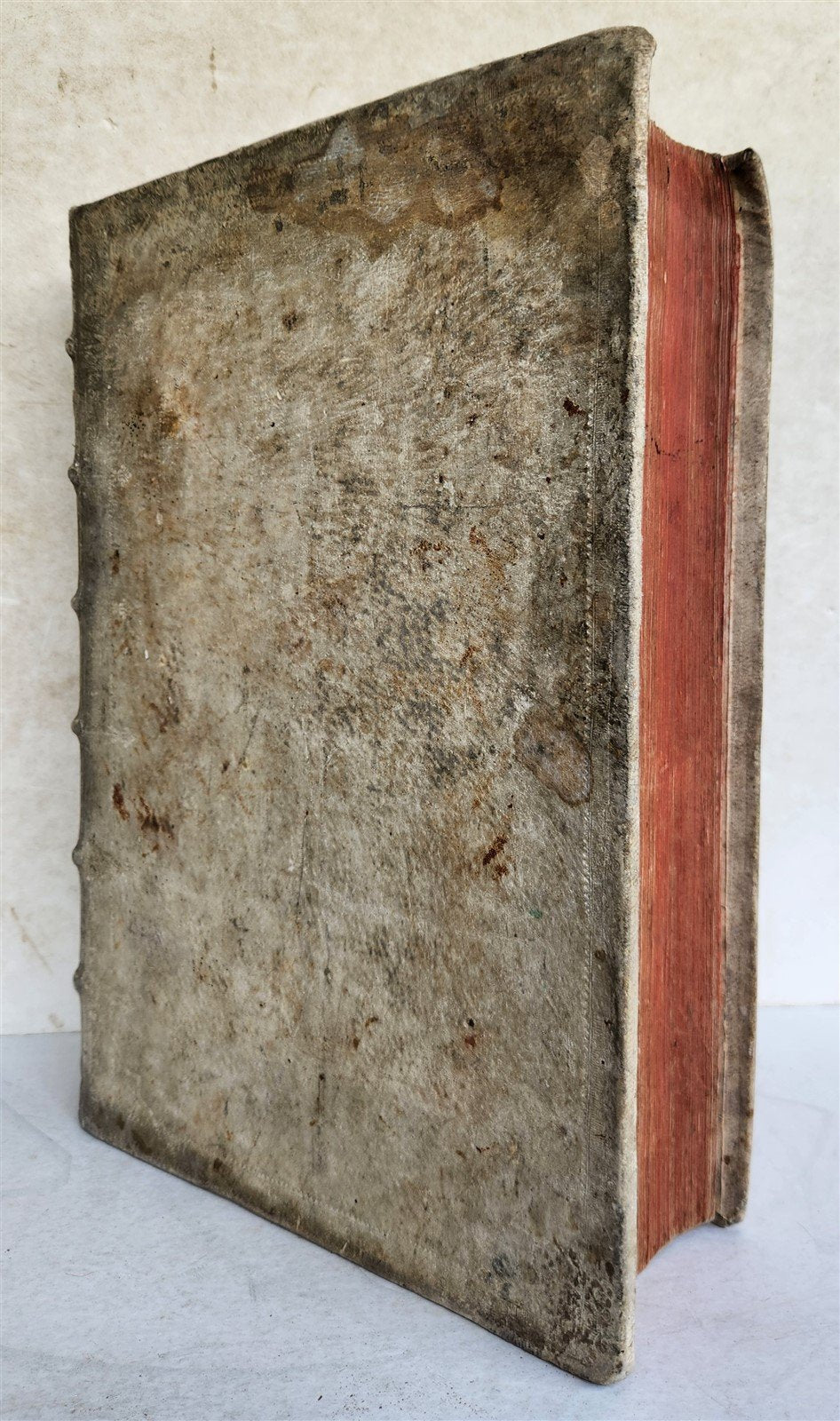 1733 ILLUSTRATED Christian Year Epistles & Gospels antique VELLUM FOLIO Prague