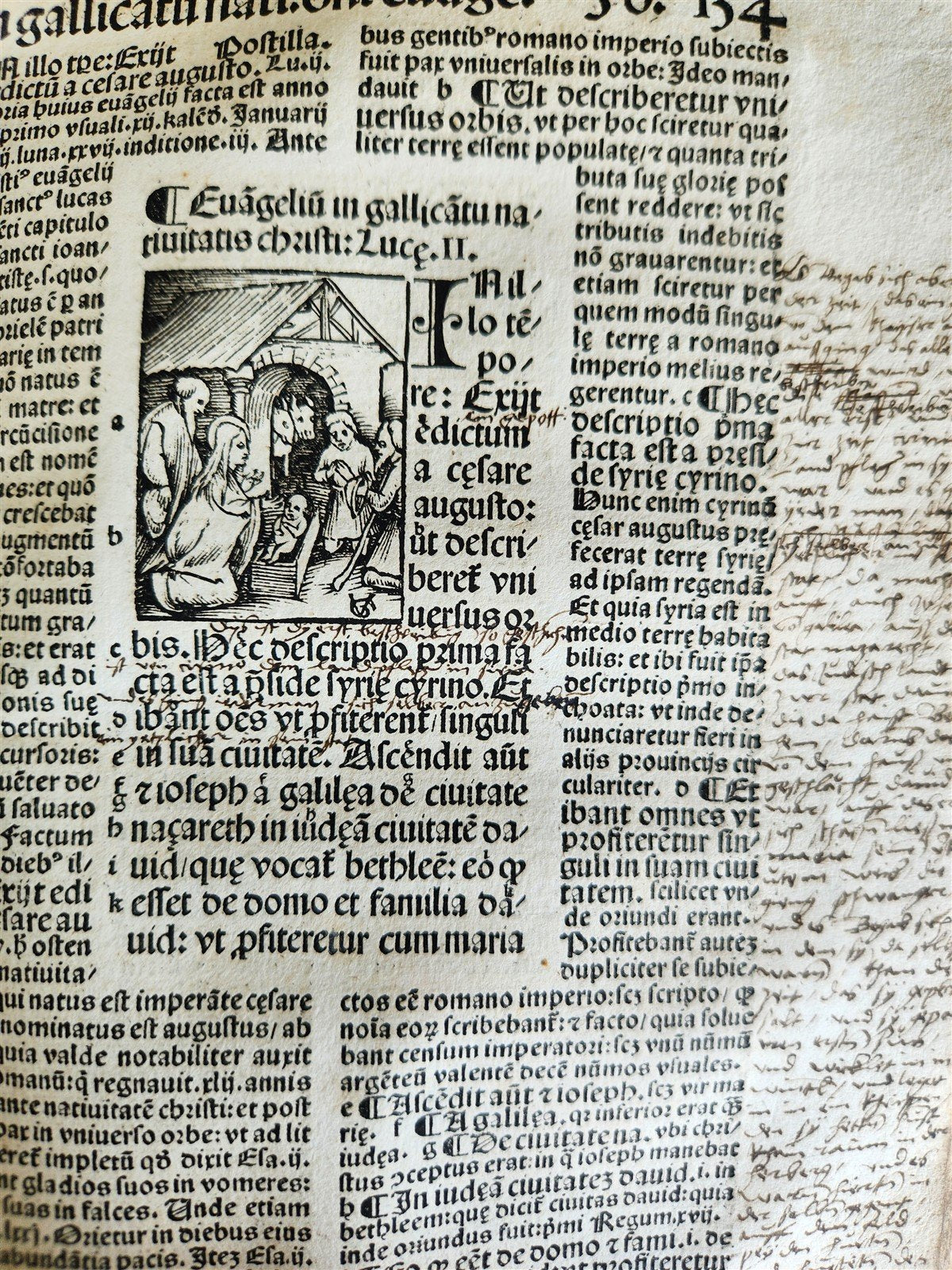 1514 POST-INCUNABULA ILLUSTRATED SWISS Basel antique Postilla maiores SCARCE