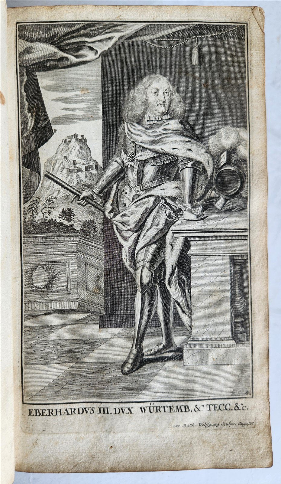 1704 BIBLE in GERMAN antique ILLUSTRATED