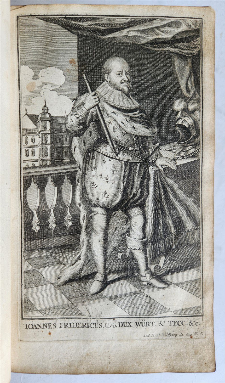 1704 BIBLE in GERMAN antique ILLUSTRATED