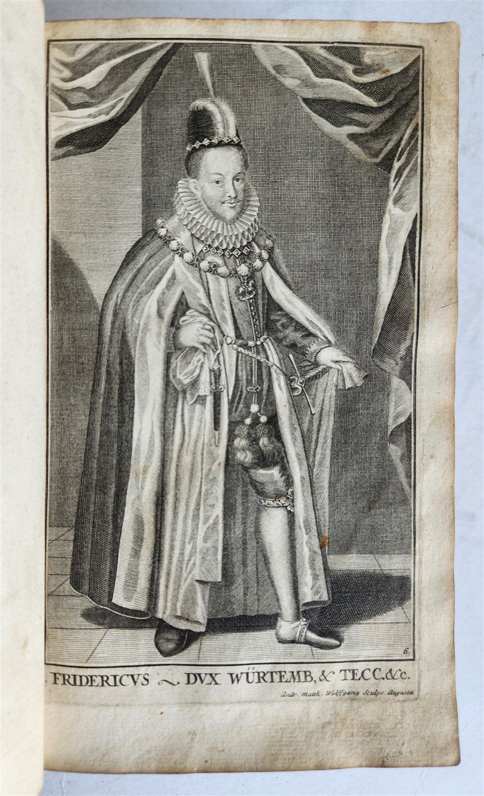 1704 BIBLE in GERMAN antique ILLUSTRATED