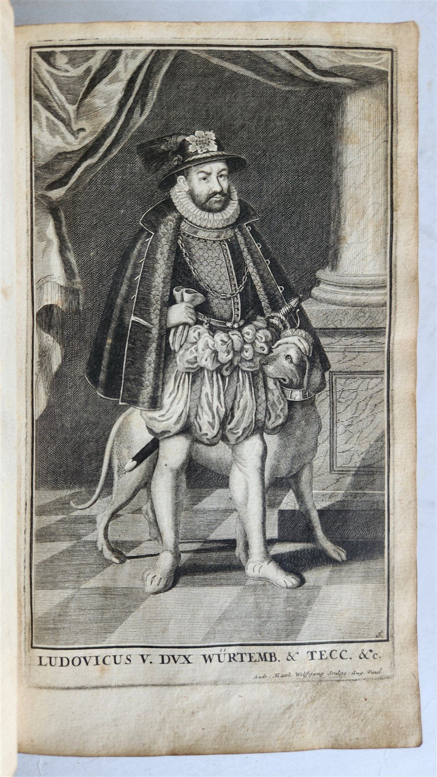 1704 BIBLE in GERMAN antique ILLUSTRATED