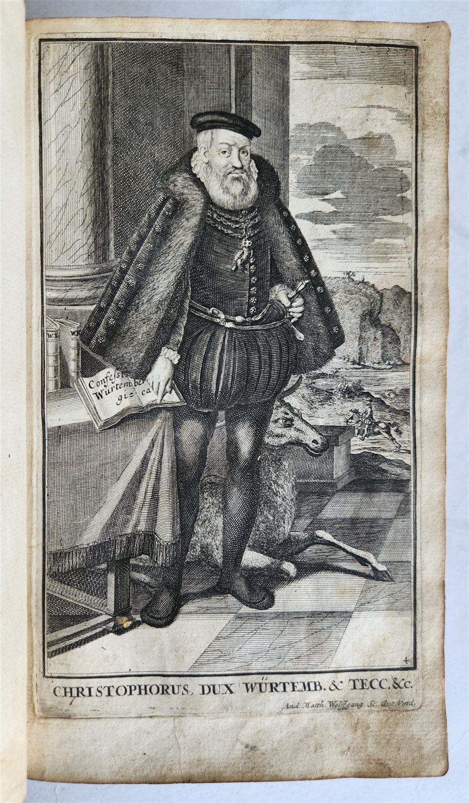 1704 BIBLE in GERMAN antique ILLUSTRATED