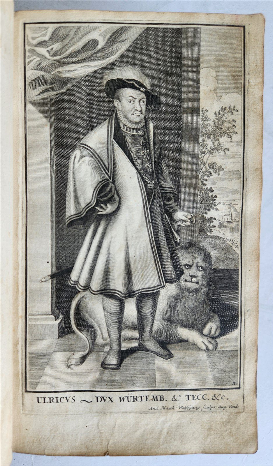 1704 BIBLE in GERMAN antique ILLUSTRATED