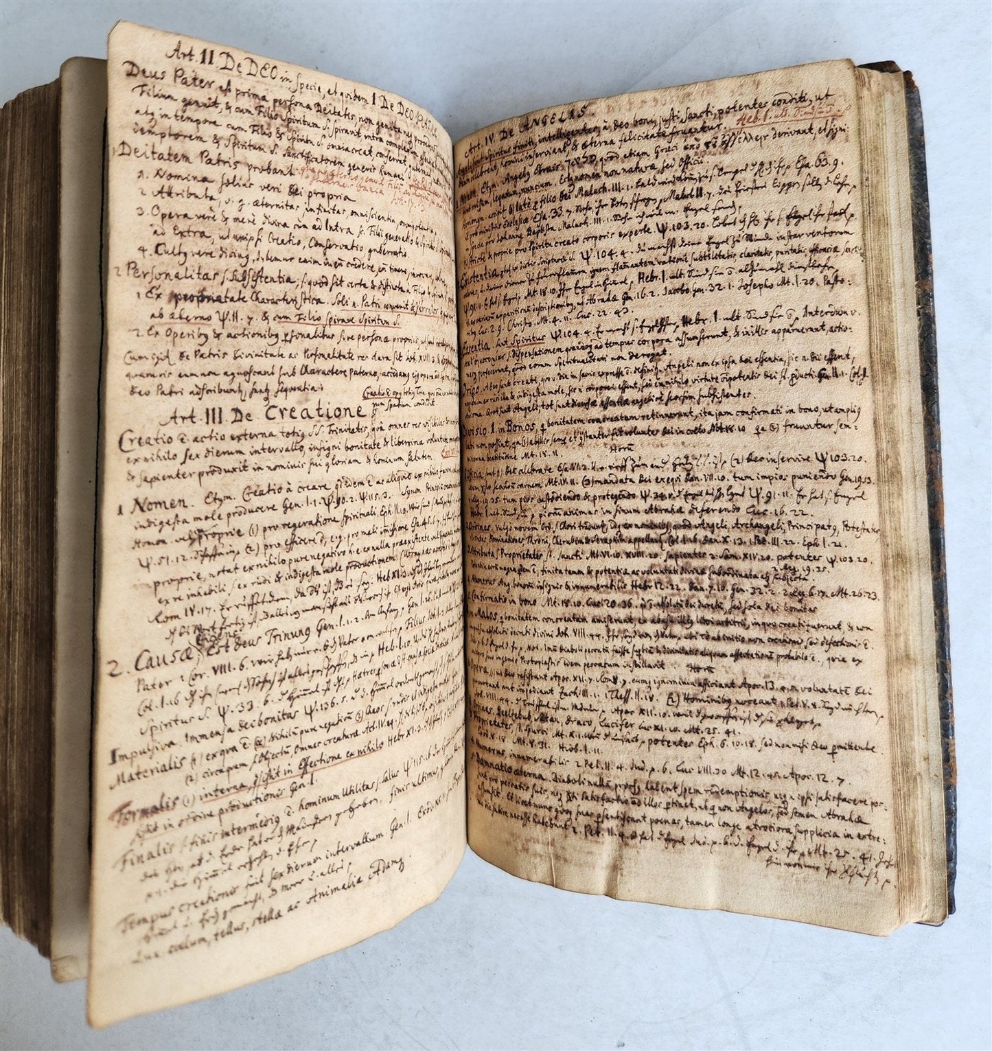 1704 BIBLE in GERMAN antique ILLUSTRATED