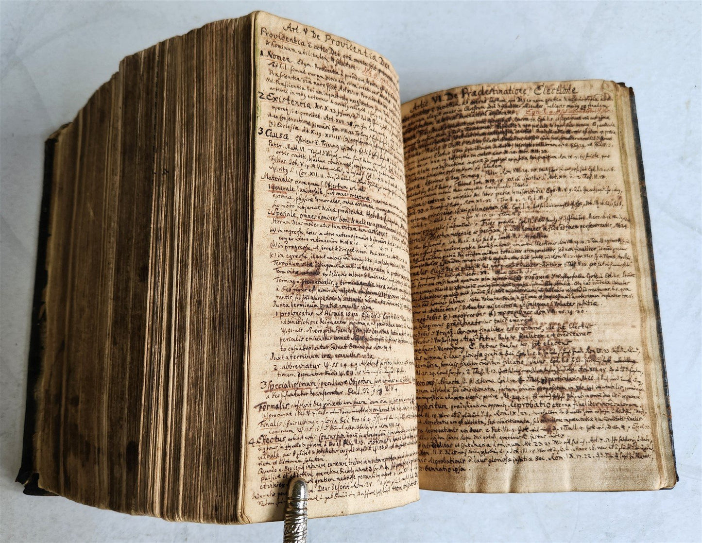 1704 BIBLE in GERMAN antique ILLUSTRATED