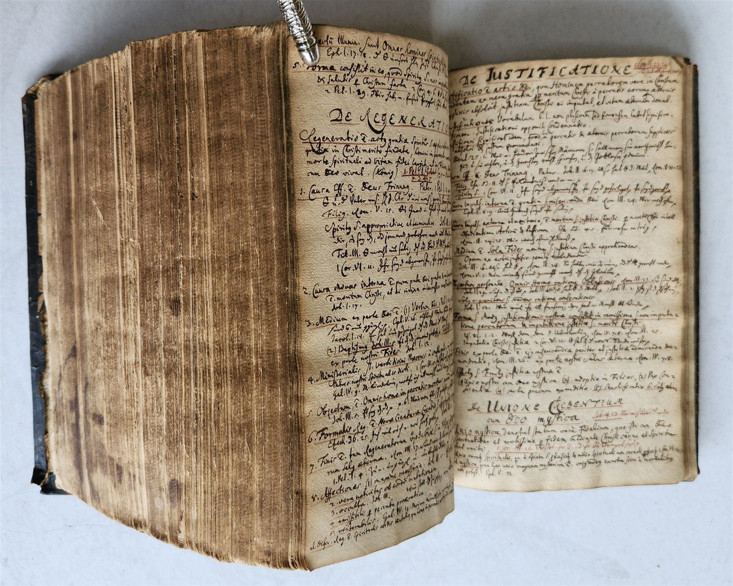 1704 BIBLE in GERMAN antique ILLUSTRATED