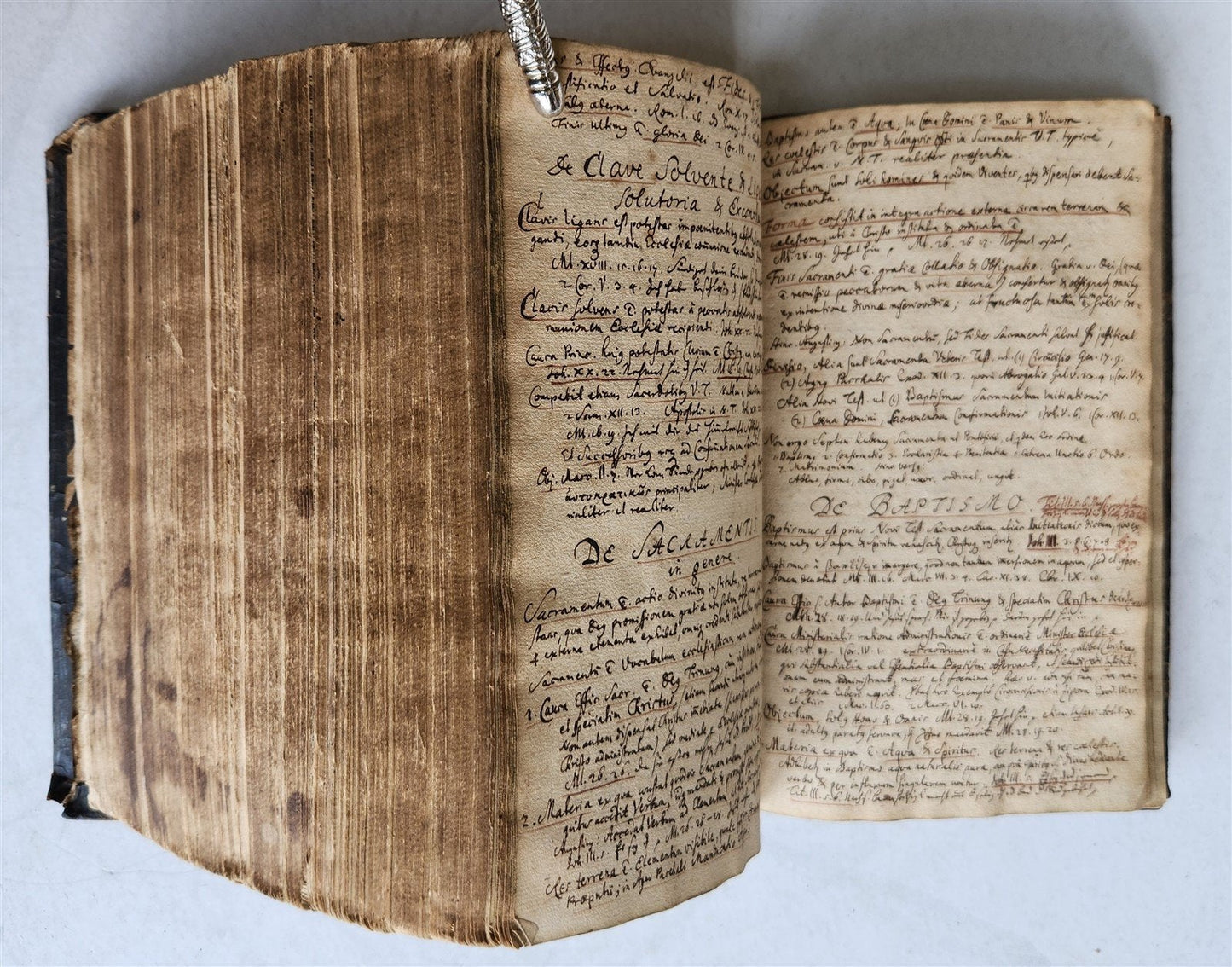 1704 BIBLE in GERMAN antique ILLUSTRATED