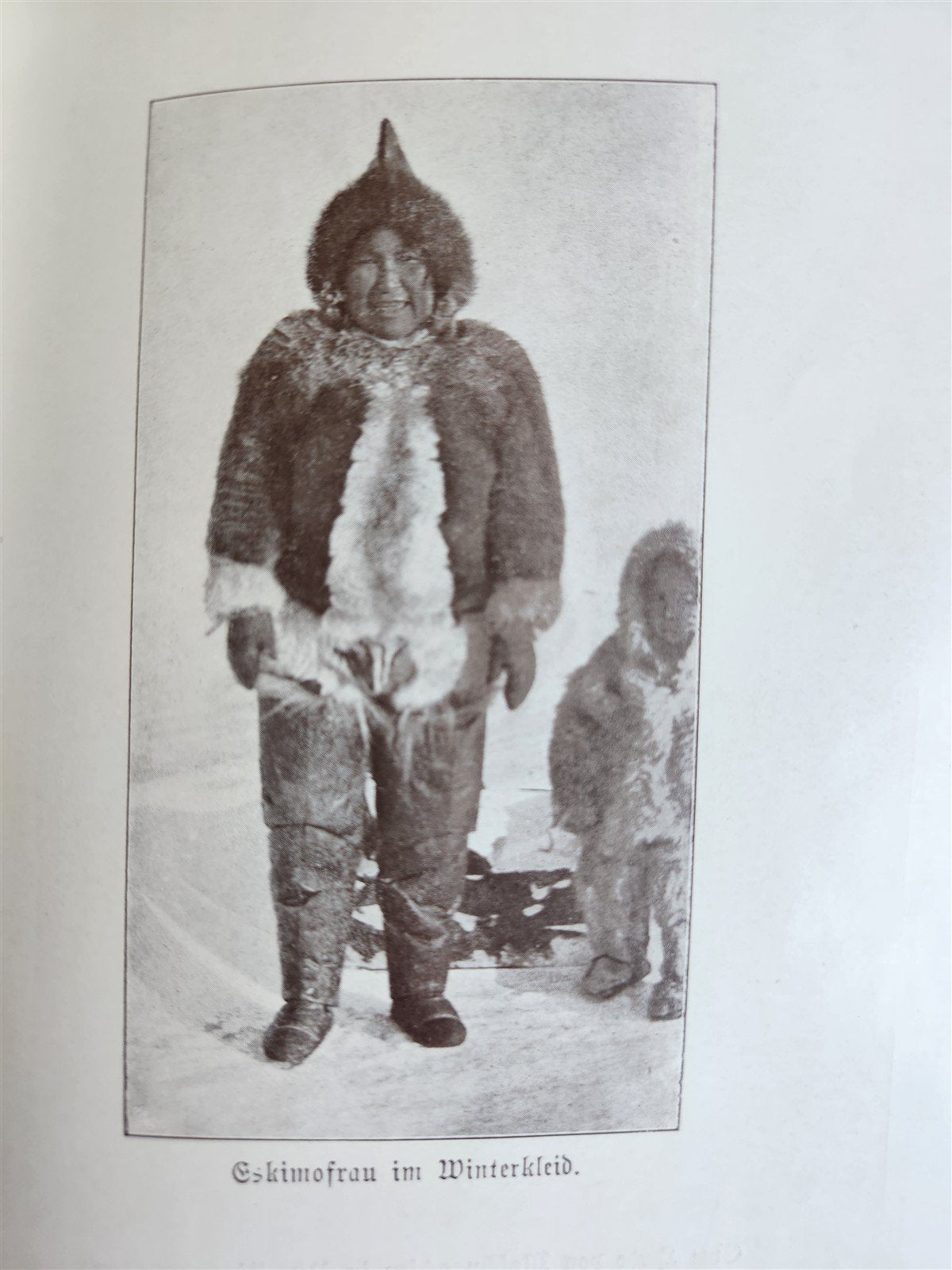 1910 DISCOVERY of NORTH POLE by ROBERT PEARY in GERMAN antique ILLUSTRATED