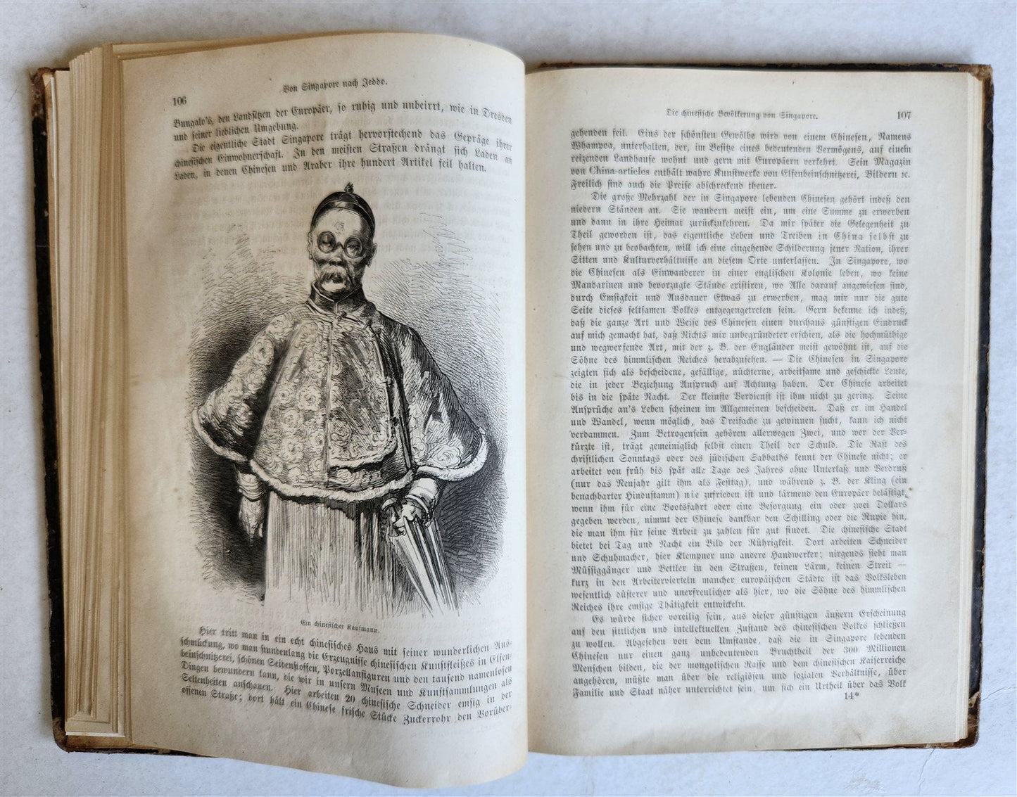 1870s PRUSSIAN EXPEDITION to EAST ASIA JAPAN CHINA SIAM antique ILLUSTRATED