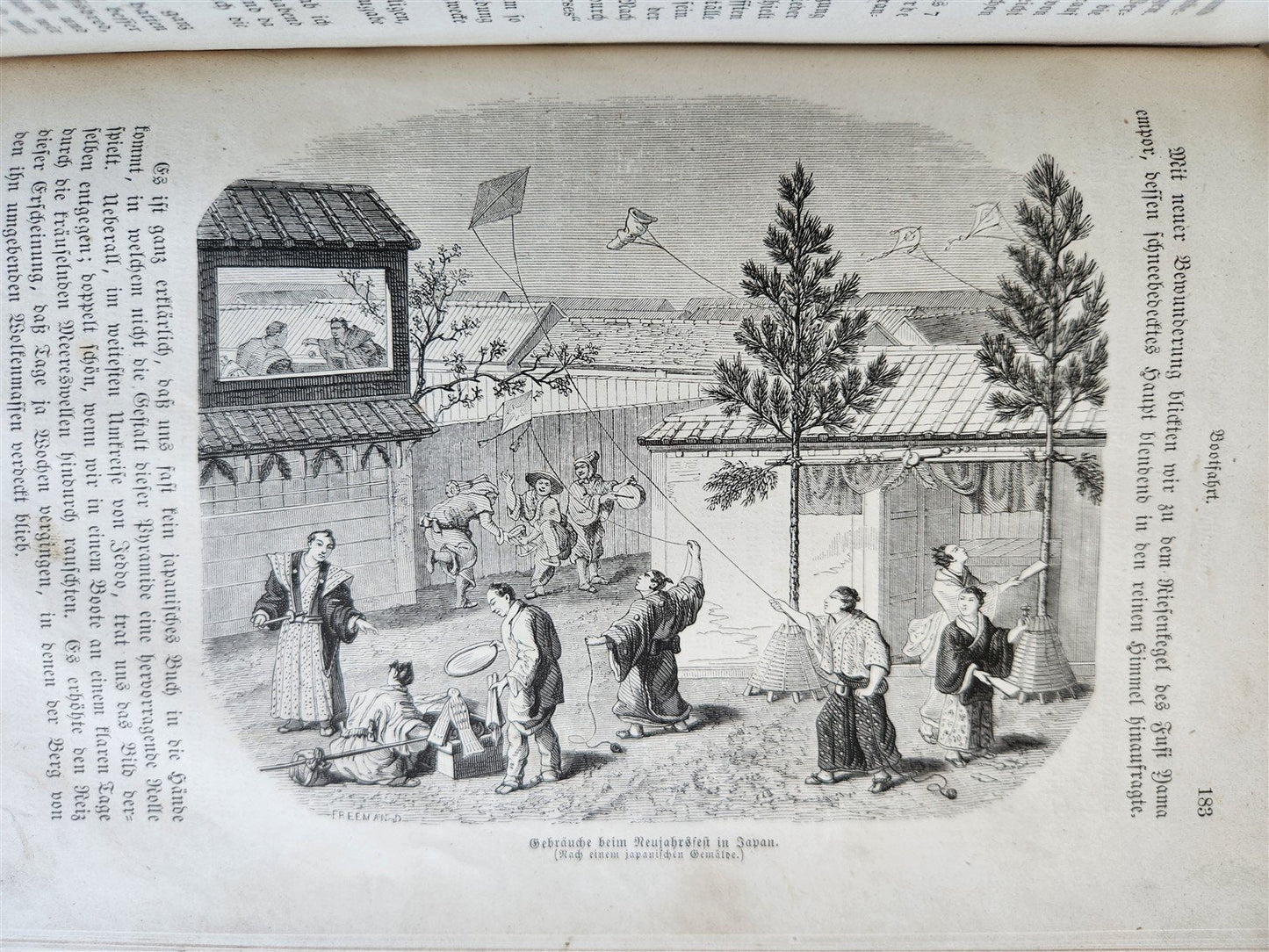 1870s PRUSSIAN EXPEDITION to EAST ASIA JAPAN CHINA SIAM antique ILLUSTRATED