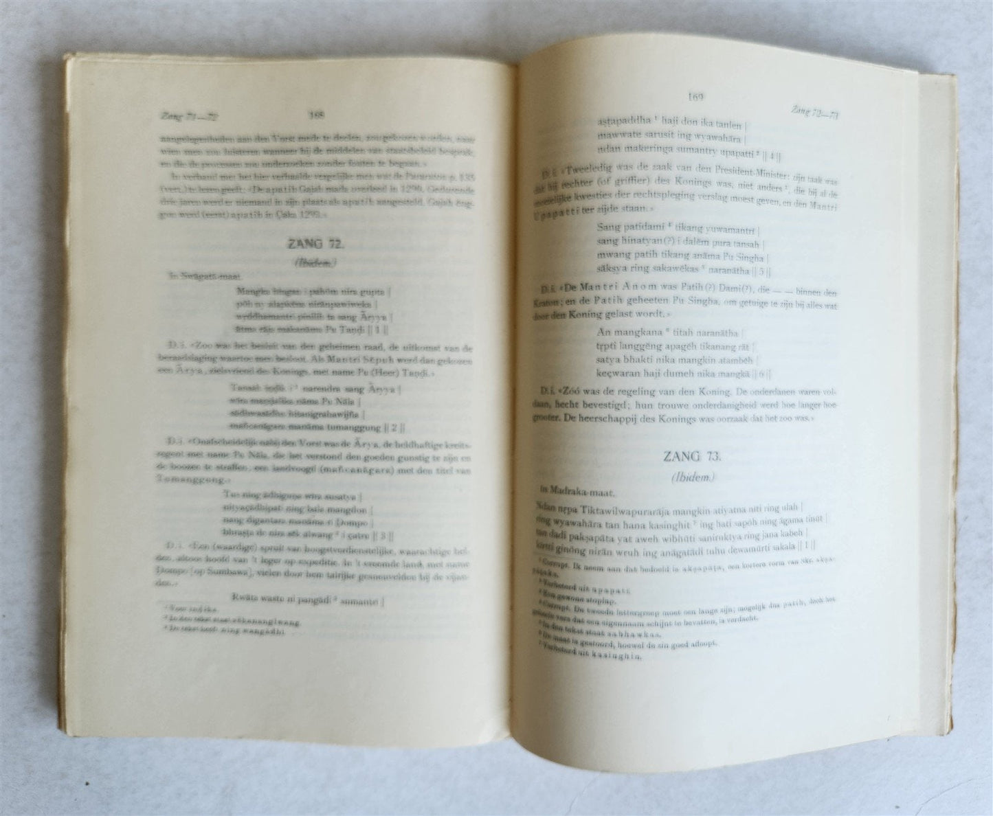 1919 OLD JAVANESE FAMILY HISTORY BOOK antique in GERMAN