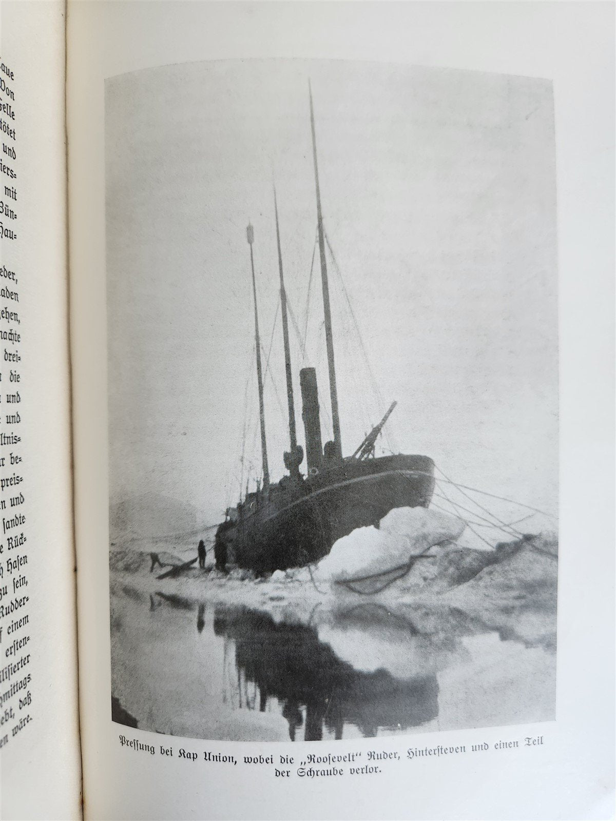 1907 NEAREST TO THE NORTH POLE by ROBERT PEARY in GERMAN antique ILLUSTRATED