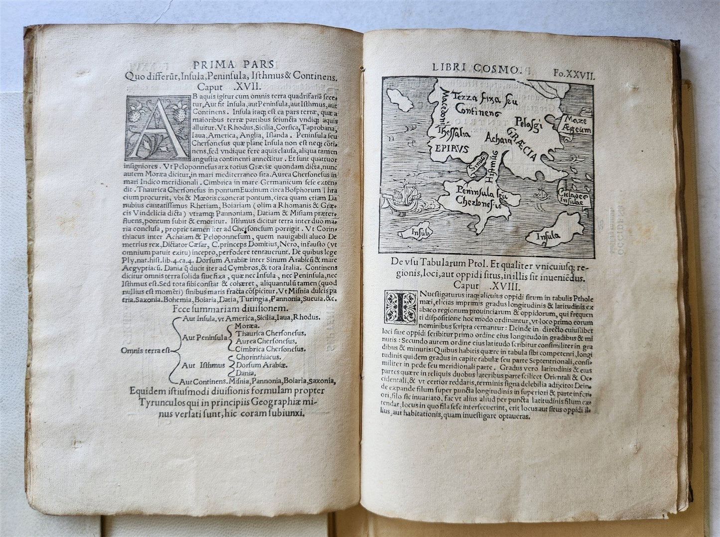 1540 COSMOGRAPHIA by APIANUS antique ILLUSTRATED 5 VOLVELLES WOODCUTS astronomy