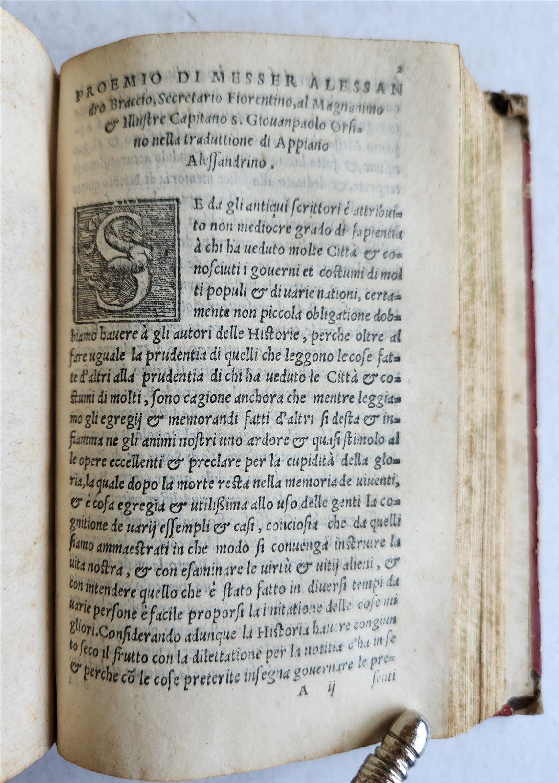1555 ROMAN HISTORY by APPIAN antique Historia delle guerre esterne de romani