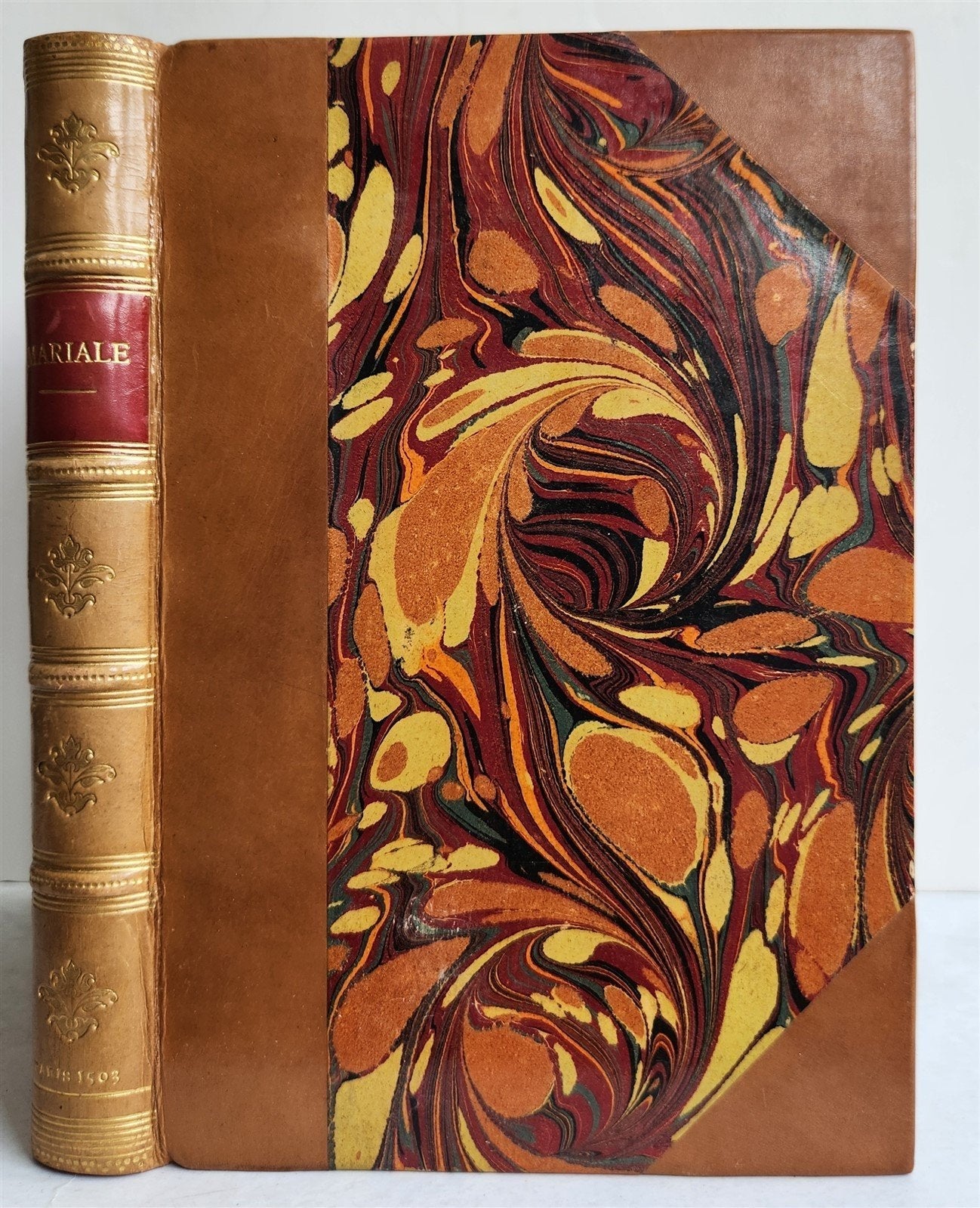 1503 POST-INCUNABULA Jacobus de Voragine MARIALE SERMONS antique Jehan Petit