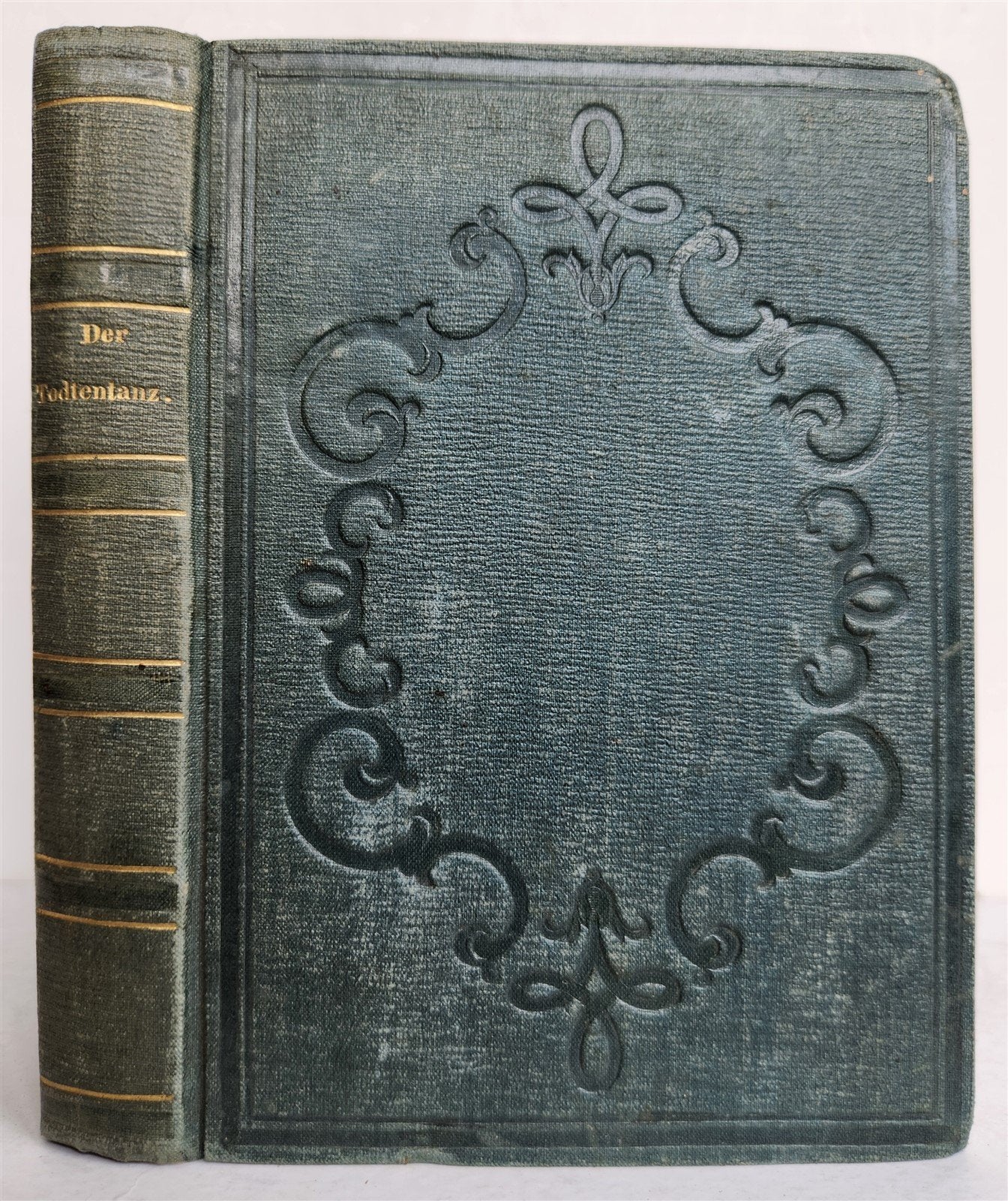 1831 DANCE of DEATH POEM 48 ETCHINGS by HOLBEIN antique Der Todtentanz Bechstein