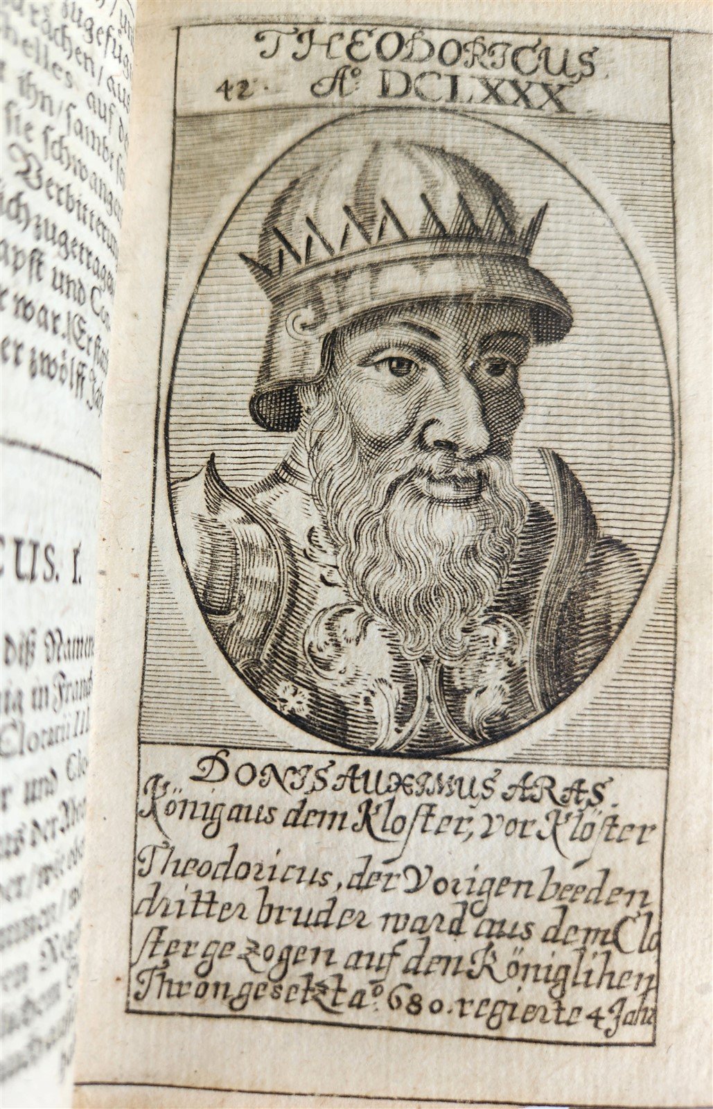 1671 LIFE REIGN & DEATH of KINGS of FRANCE antique ILLUSTRATED w/ 66 PPORTRAITS