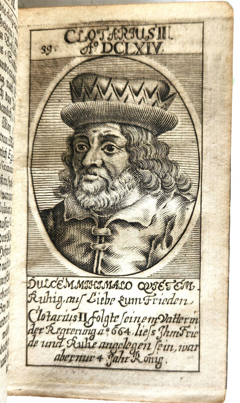 1671 LIFE REIGN & DEATH of KINGS of FRANCE antique ILLUSTRATED w/ 66 PPORTRAITS