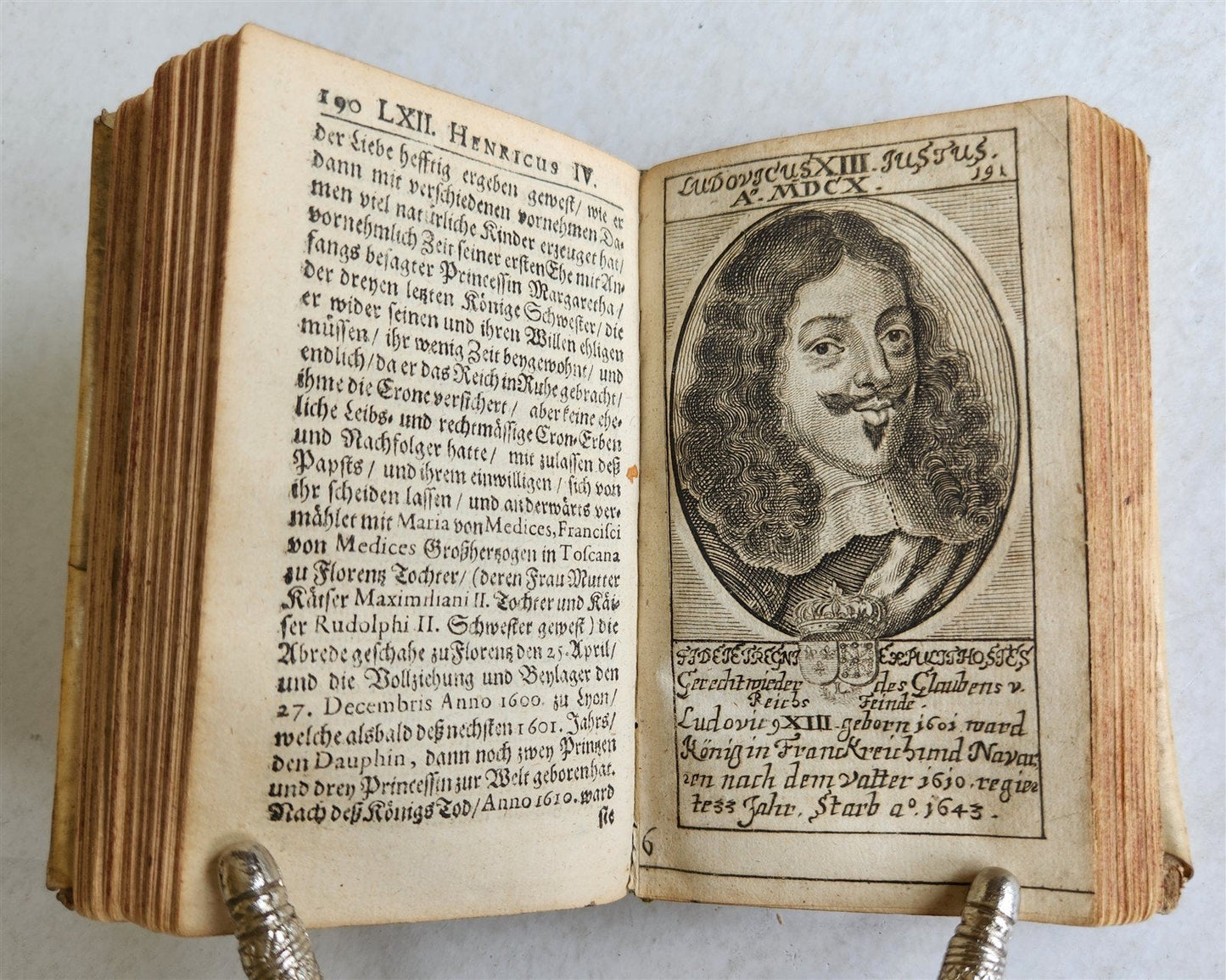 1671 LIFE REIGN & DEATH of KINGS of FRANCE antique ILLUSTRATED w/ 66 PPORTRAITS