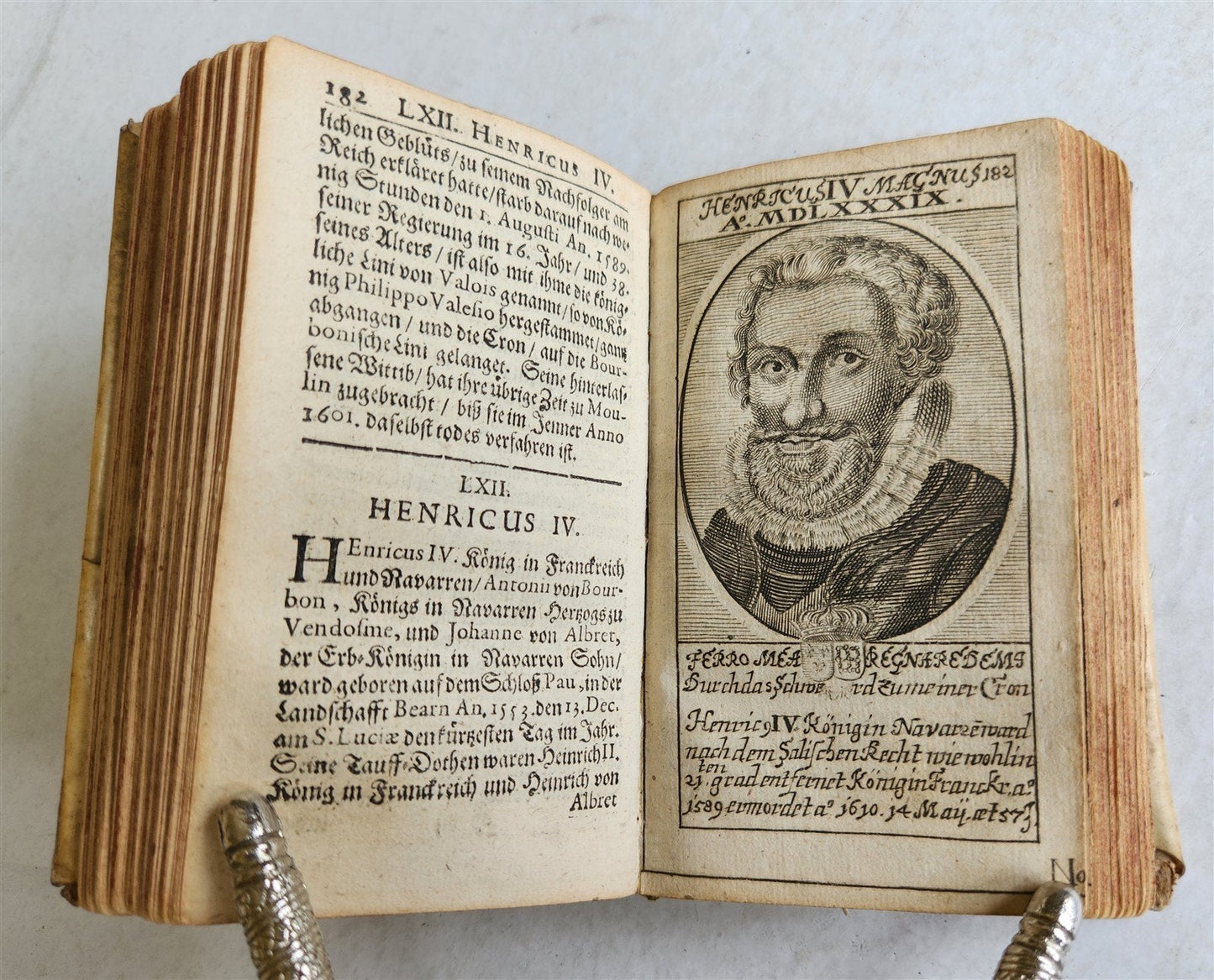 1671 LIFE REIGN & DEATH of KINGS of FRANCE antique ILLUSTRATED w/ 66 PPORTRAITS
