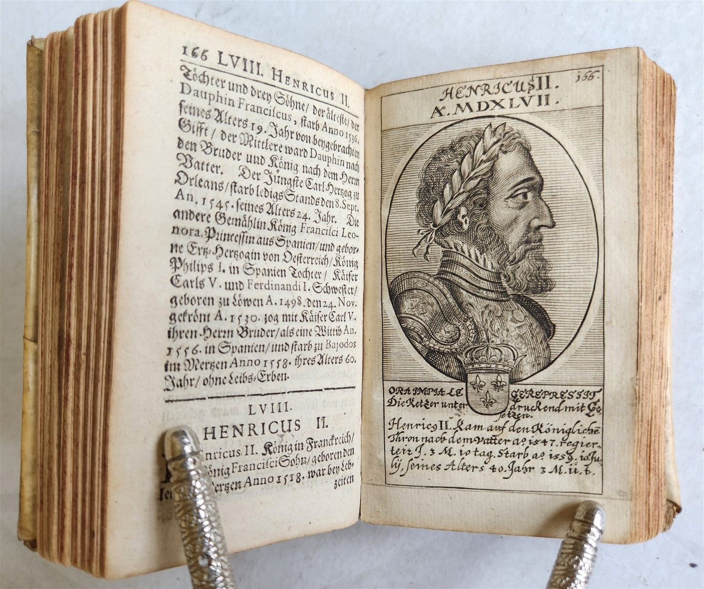 1671 LIFE REIGN & DEATH of KINGS of FRANCE antique ILLUSTRATED w/ 66 PPORTRAITS