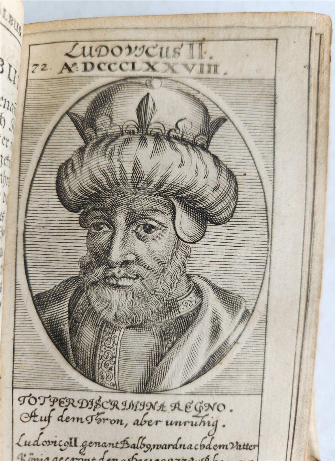 1671 LIFE REIGN & DEATH of KINGS of FRANCE antique ILLUSTRATED w/ 66 PPORTRAITS