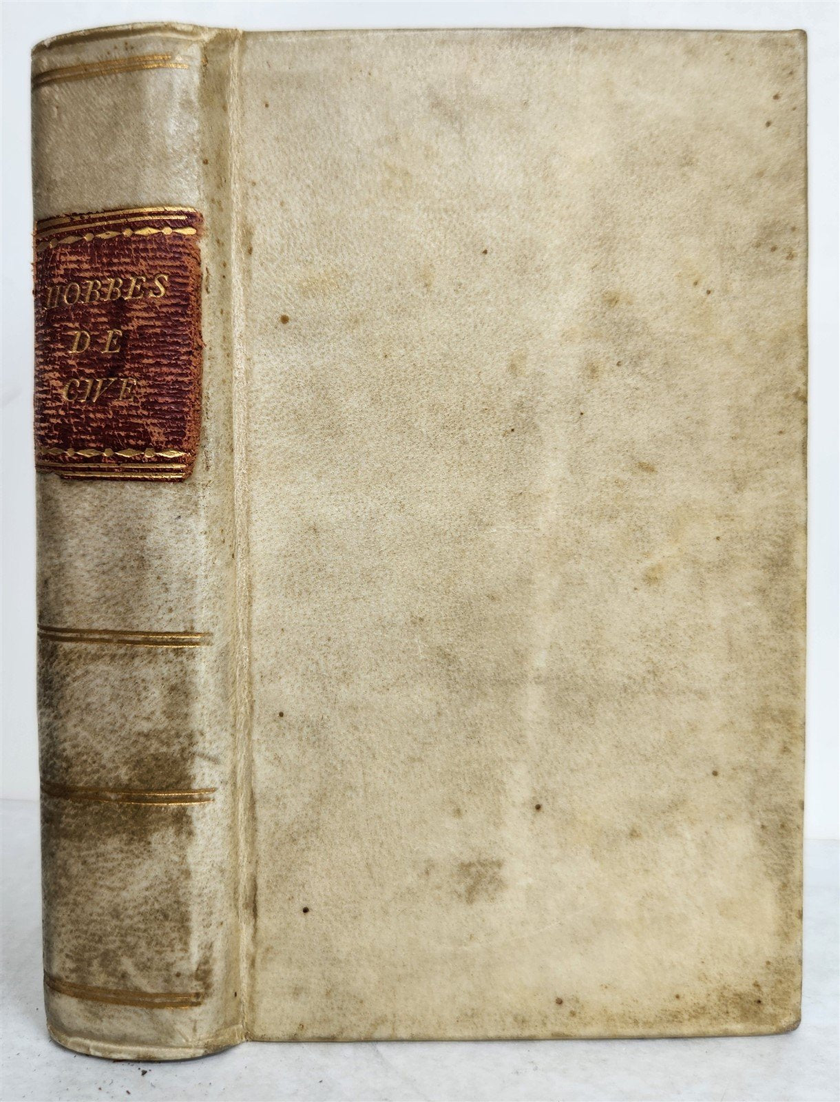 1696 POLITICAL PHILOSOPHY antique Elementa philosophica de cive by THOMAS HOBBES