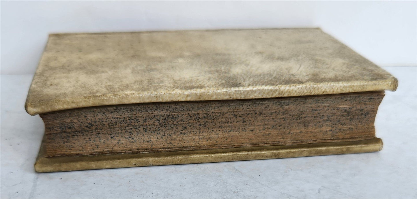 1696 POLITICAL PHILOSOPHY antique Elementa philosophica de cive by THOMAS HOBBES