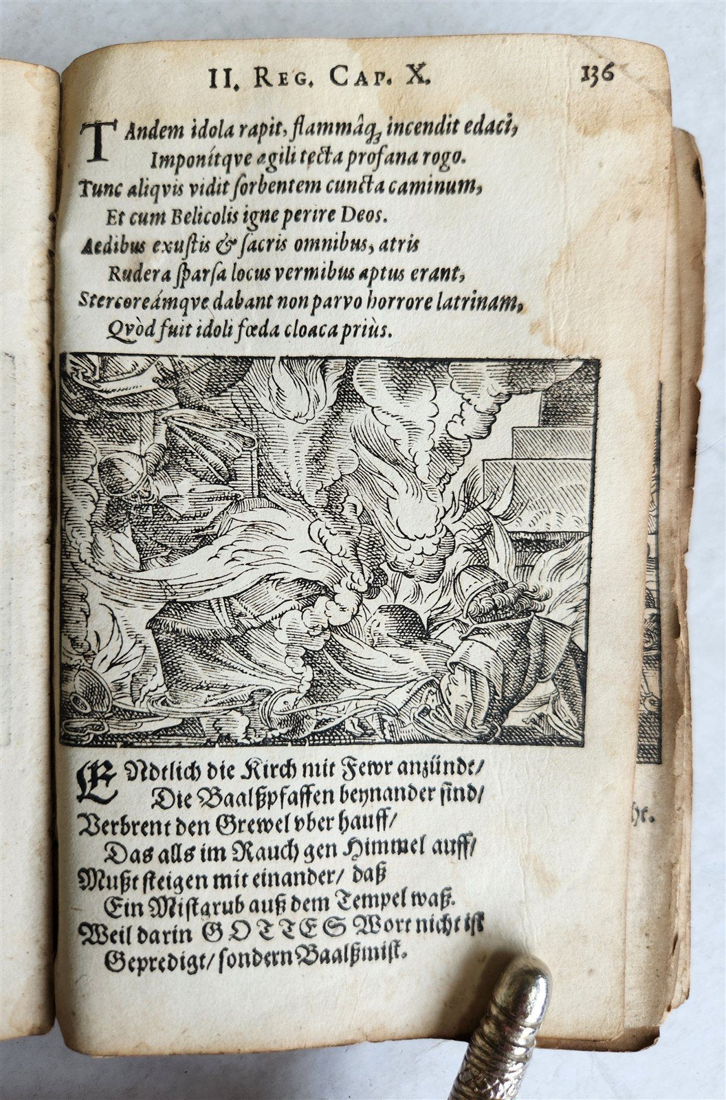 1625 BIBLE SCENES by TOBIAS STIMMER antique ILLUSTRATED w/ OVER 300 ENGRAVINGS