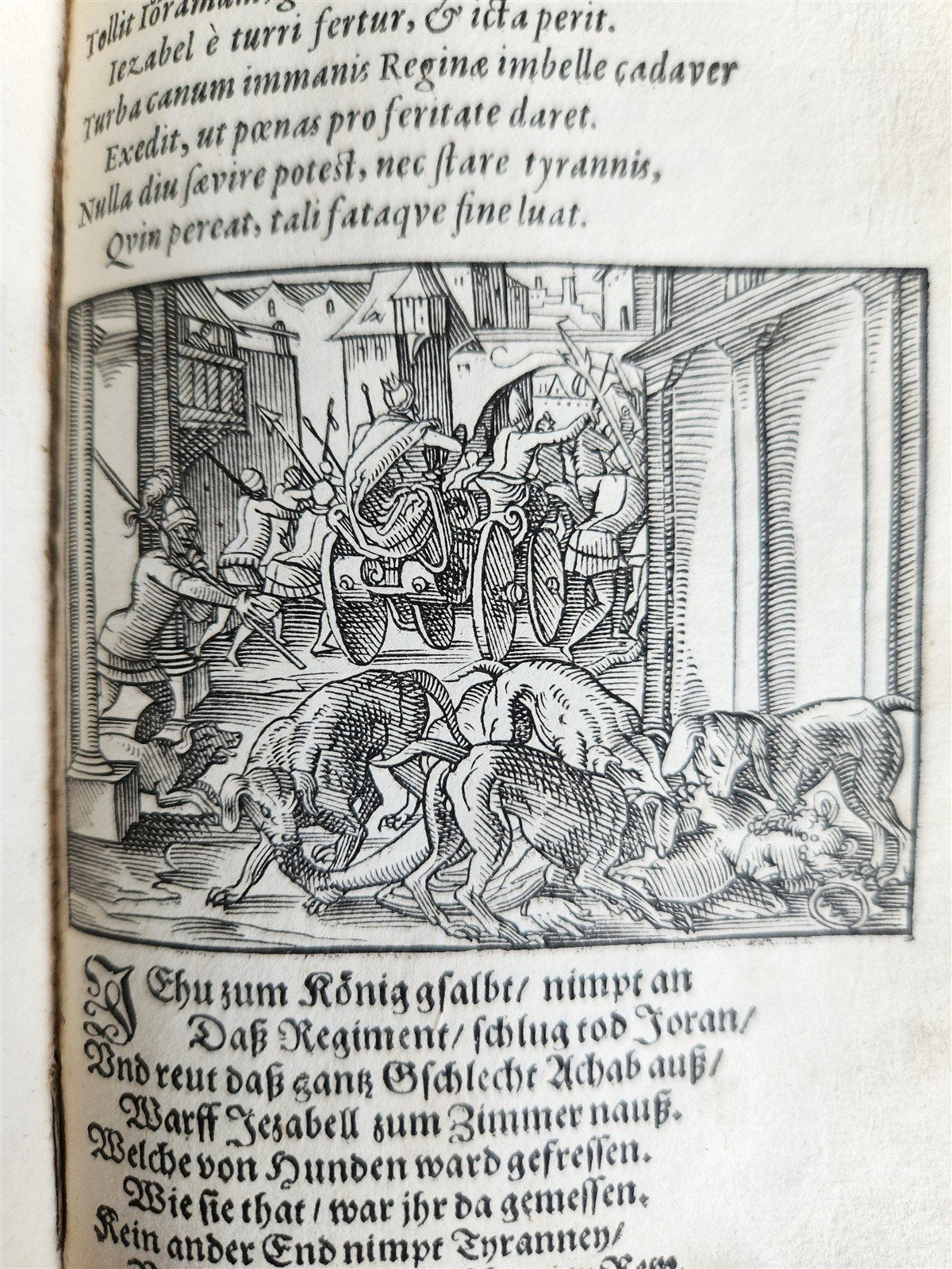 1625 BIBLE SCENES by TOBIAS STIMMER antique ILLUSTRATED w/ OVER 300 ENGRAVINGS
