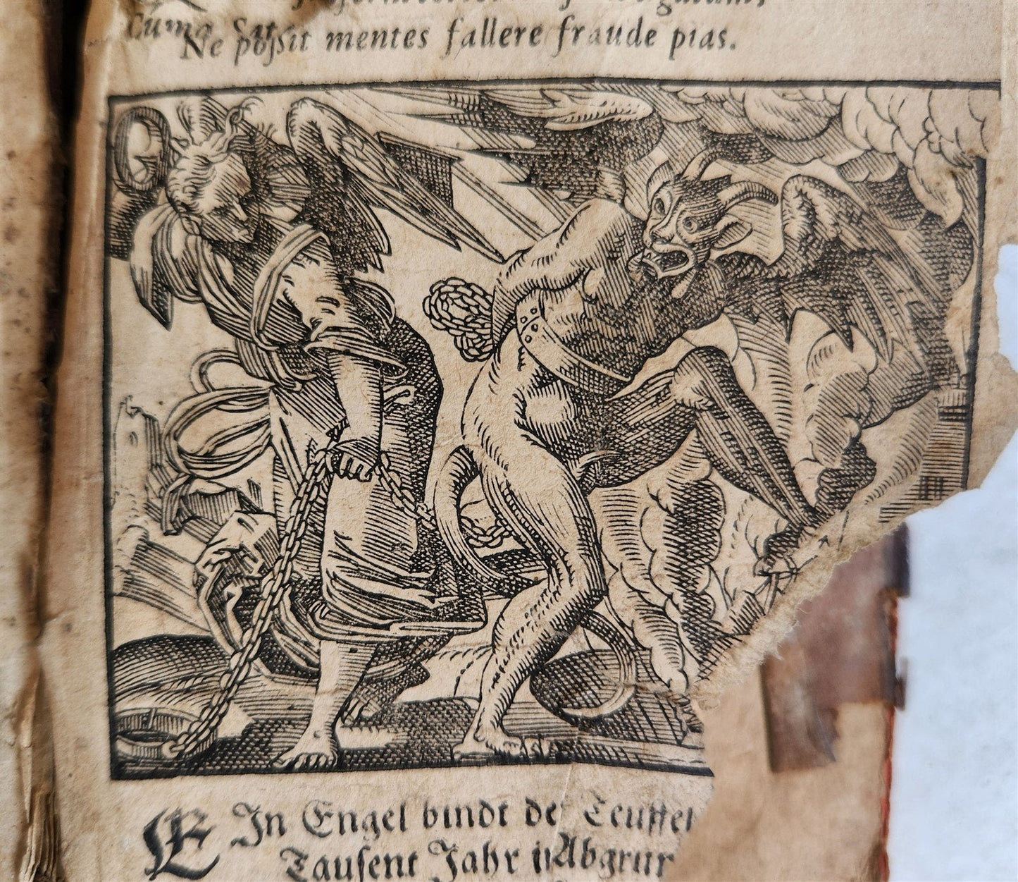 1625 BIBLE SCENES by TOBIAS STIMMER antique ILLUSTRATED w/ OVER 300 ENGRAVINGS