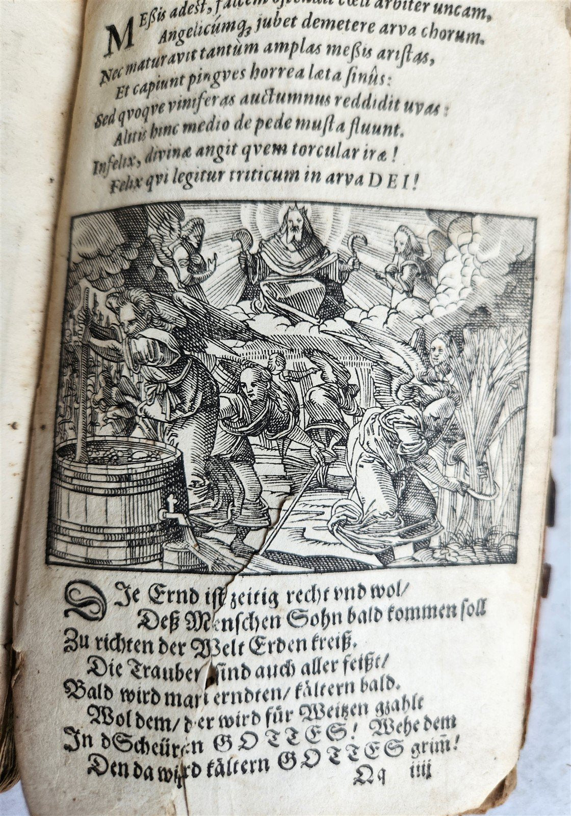 1625 BIBLE SCENES by TOBIAS STIMMER antique ILLUSTRATED w/ OVER 300 ENGRAVINGS