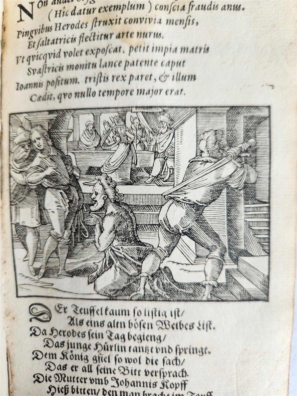 1625 BIBLE SCENES by TOBIAS STIMMER antique ILLUSTRATED w/ OVER 300 ENGRAVINGS