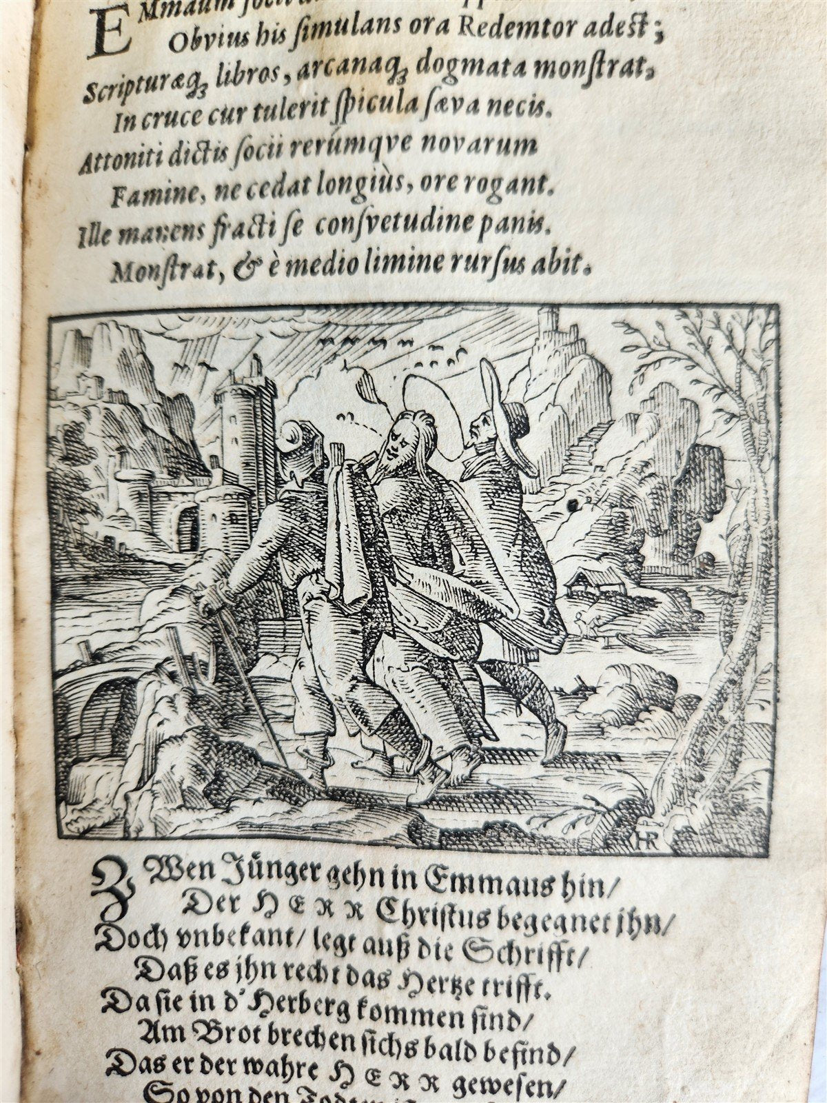 1625 BIBLE SCENES by TOBIAS STIMMER antique ILLUSTRATED w/ OVER 300 ENGRAVINGS