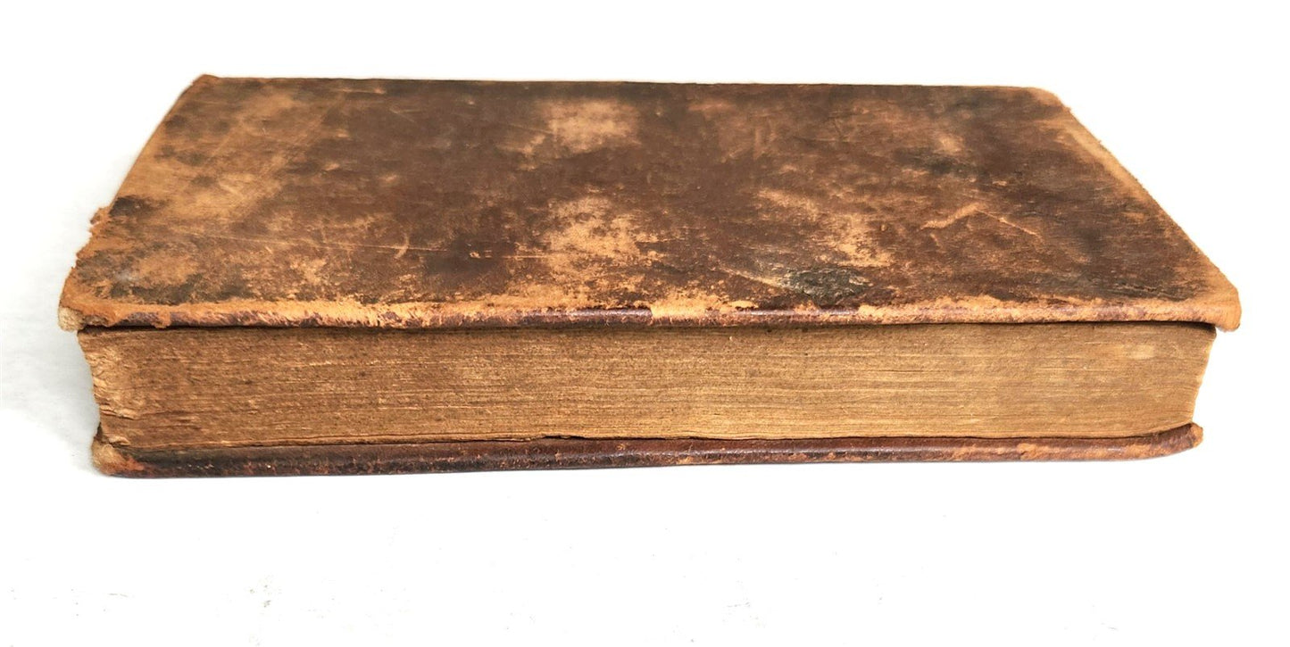 1822 GRAMMAR of LOGIC & INTELLECTUAL PHILOSOPHY antique AMERICANA