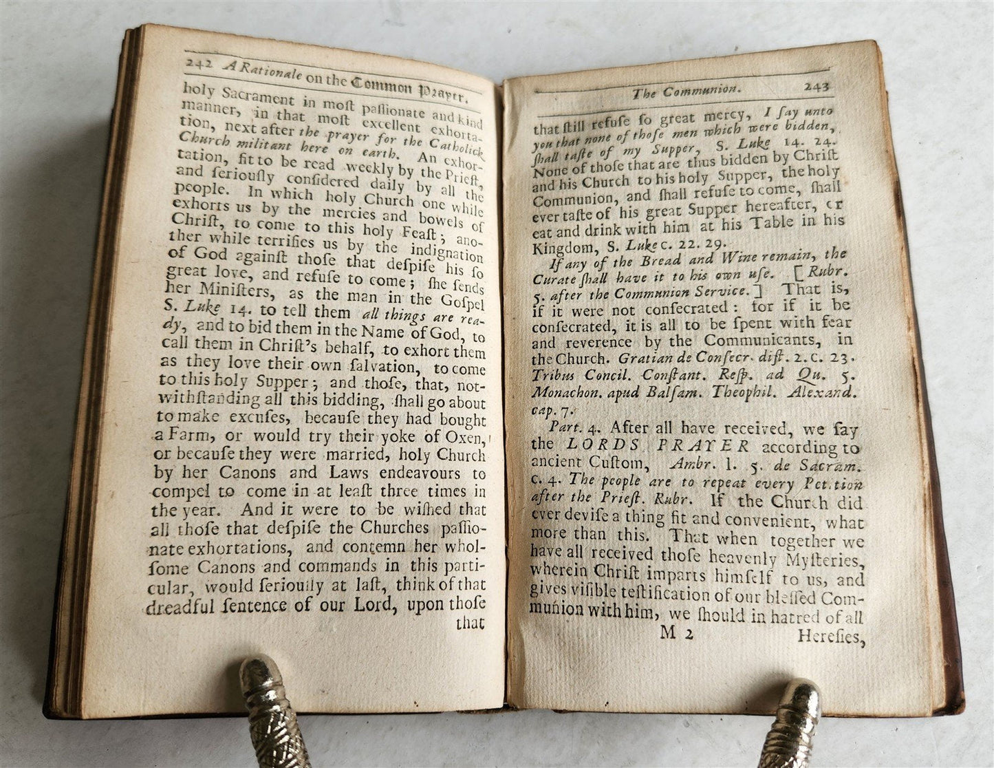 1684 Rationale upon the Book of Common Prayer of the Church of England antique